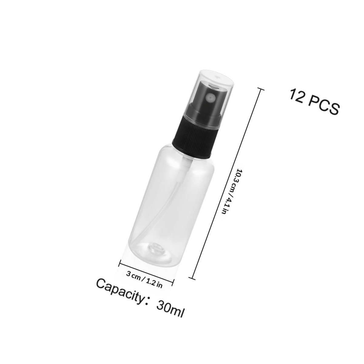 12Pcs Spray Bottles Portable C - огляд і ціна Misting Bottle Fine