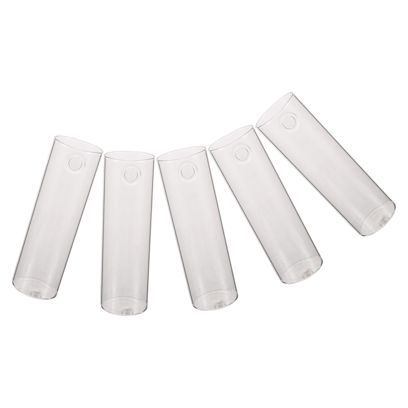 5Pcs Cylinder Glass Wall Vase  - огляд і ціна Propagation Station Vase